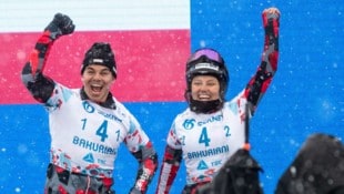 Mit Jakob Dusek holte Pia Zerkhold bei der WM 2023 Silber.