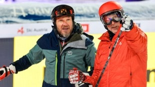 Hermann Maier und Thomas Muster