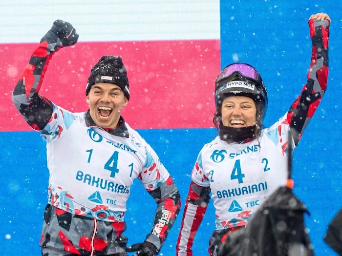 Pia Zerkhold holte 2023 gemeinsam mit Jakob Dusek die erste Silbermedaille fürs Heimatland im ...