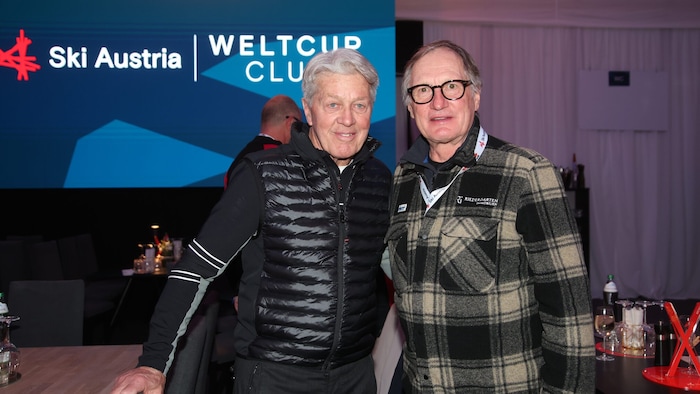 Franz Klammer und Bernhard Russi