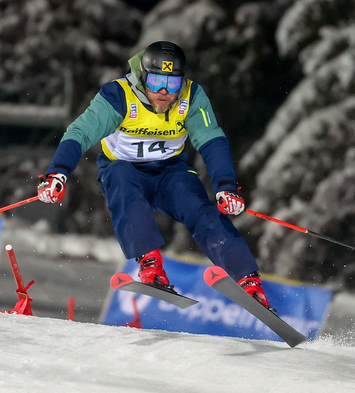 Wie in den besten Tagen: Hausherr Hermann Maier gab bei seiner Star Challenge wie immer alles.