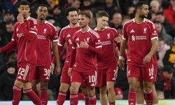 Freude und Erleichterung bei den Liverpool-Spielern