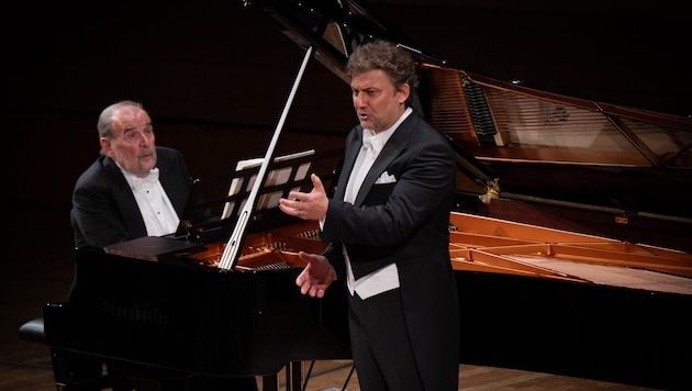 Pianist Helmut Deutsch und Tenor Jonas Kaufmann im Wiener Konzerthaus