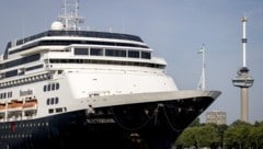 Fast 90 Passagiere infizierten sich an Bord der „MS Rotterdam“ mit dem Norovirus.