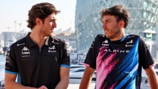 Jack Doohan (li.) und Pierre Gasly