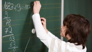 Das Dividieren mit einstelligem Divisor wird derzeit in der dritten Klasse gelernt.