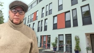 Krone KREATIV/privat Martin Jöchl Klaus E. hat nicht nur mit seiner Sucht-, sondern auch einer schweren Augenerkrankung zu ...