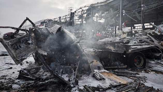 Verheerende Attacken werden unter anderem aus Charkiw gemeldet.