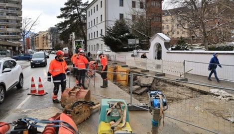 In der Nacht auf Montag kam es zu dem Bruchschaden.
