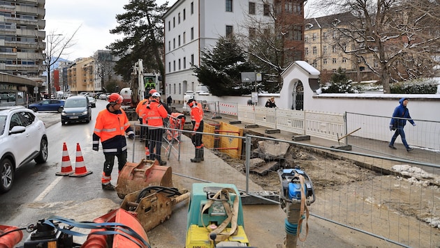 In der Nacht auf Montag kam es zu dem Bruchschaden.