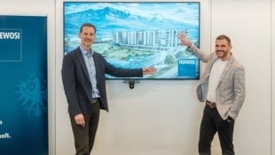 Die Tigewosi-GF Gmeiner (li.) und Rangger.