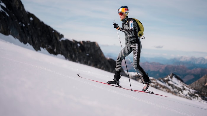Skibergsteigen ist erstmals olympisch – der Klagenfurter Paul Verbnjak greift im Mixed-Bewerb ...