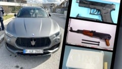 Maserati, Pistolen, Kalashnikov, Kokain: das wilde Leben der Salzburger Kokain-Bande.