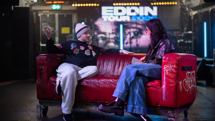 „Krone“-Musik-Redakteurin Nadi Adana im Gespräch mit „Au Revoir“-Sänger Eddin.