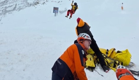 Äußerst belastend waren die Einsätze der vergangenen Wochen für die Bergretter. Im Bild die ...