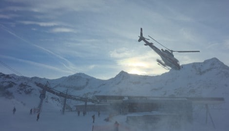 Ganz in der Nähe der Mittelstation geschah das Unglück. 