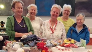 Die „Rahofer-Schwestern“ Gabriele Engl (66), Inge Schützeneder (63), Eva-Maria Gill (60), ...