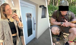 Cobra-Beamter Manuel M. (rechts im Bild) hat am Dienstag ein Teilgeständnis abgelegt.