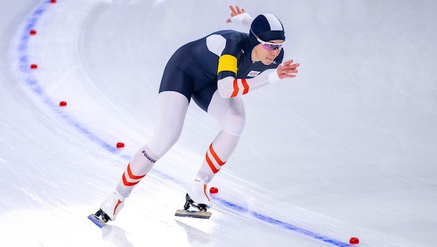 Erst mit 15 Jahren stand sie erstmals auf Kufen.