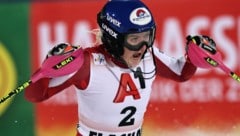 Geschafft: Katharina Truppe ist zurück auf dem Slalom-Podest