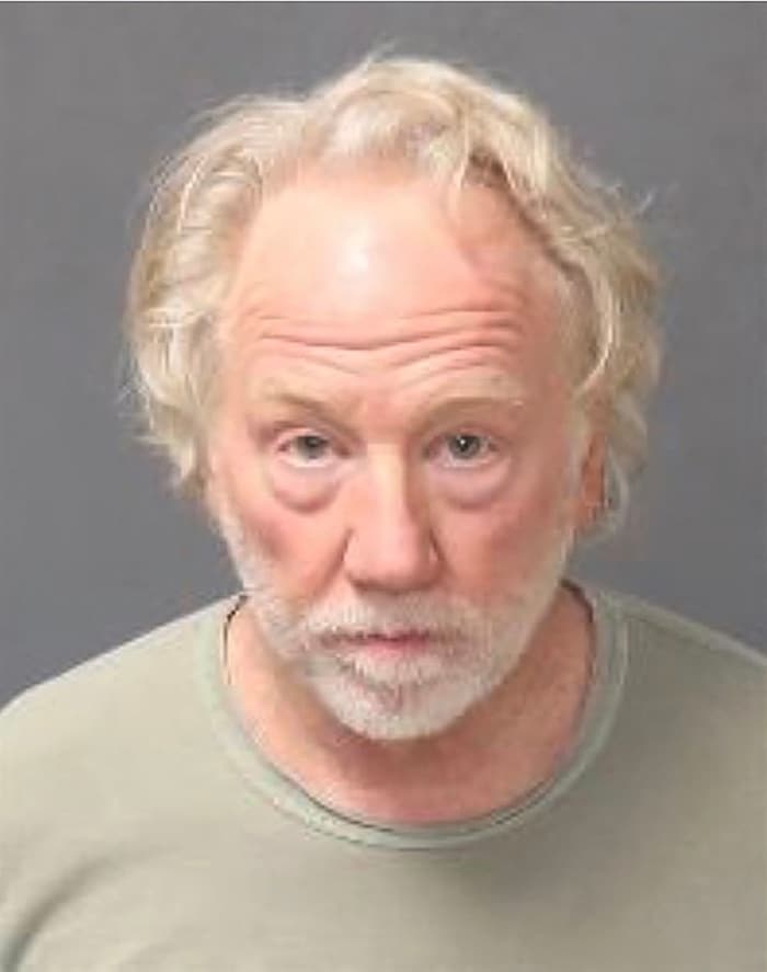 Die Polizei gab nach der Festnahme den „Mugshot“ von Timothy Busfield heraus.