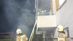 Florianijünger beim Einsatz in Hohenems