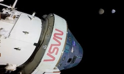 Das NASA-Raumfahrzeug Orion soll künftig wieder Menschen zum Mond bringen.
