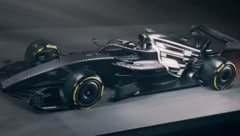 Cadillac präsentiert eine Sonderlackierung für die Tests in Barcelona.