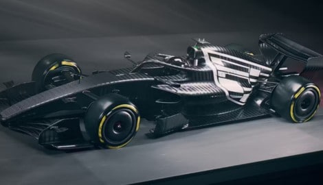 Cadillac präsentiert eine Sonderlackierung für die Tests in Barcelona.