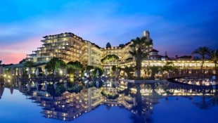 Das „Bellis Deluxe“ Hotel in Belek – hier gastiert Blau-Weiß