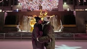Alexandra Grant und Keanu Reeves hatten auf dem Eislaufplatz vorm Rockefeller Center ein ...