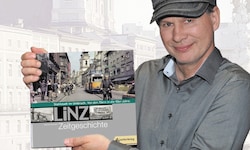 Manfred Carrington (58, Linz) ist Fotograf, Grafiker, Autor, Verleger und Heimatforscher.