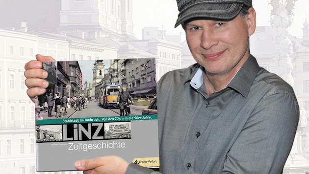 Manfred Carrington (58, Linz) ist Fotograf, Grafiker, Autor, Verleger und Heimatforscher.