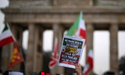 Auch in Berlin wird derzeit gegen das iranische Regime protestiert.