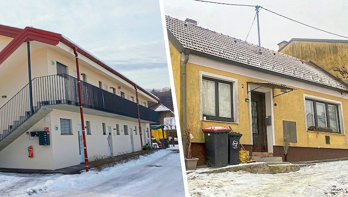 Eine Frau starb in der Steiermark (li.), eine in Niederösterreich (re.).