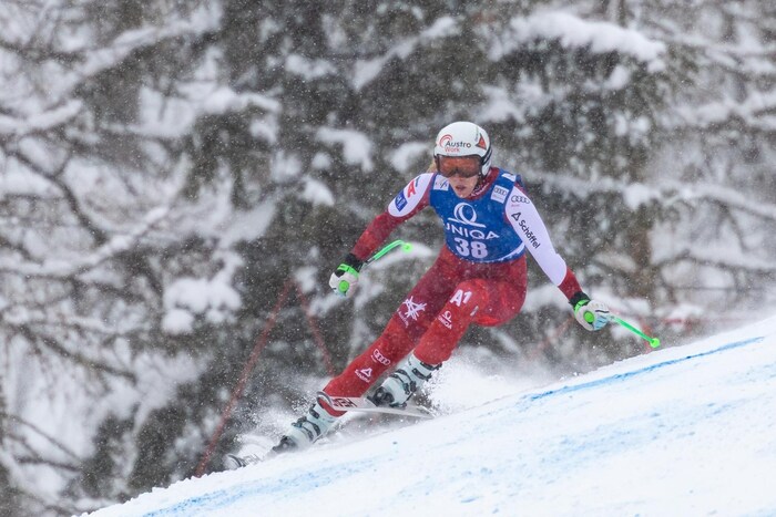 Nadine Fest feierte in Zauchensee als 24. ihr bestes Saisonergebnis.