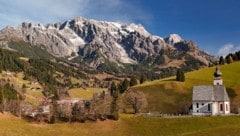 Der majestätische Hochkönig, aufgenommen in Dienten 