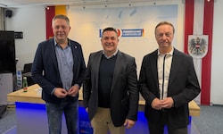 Zufrieden mit der Entscheidung: Petschnig, Ries und Tschürtz.