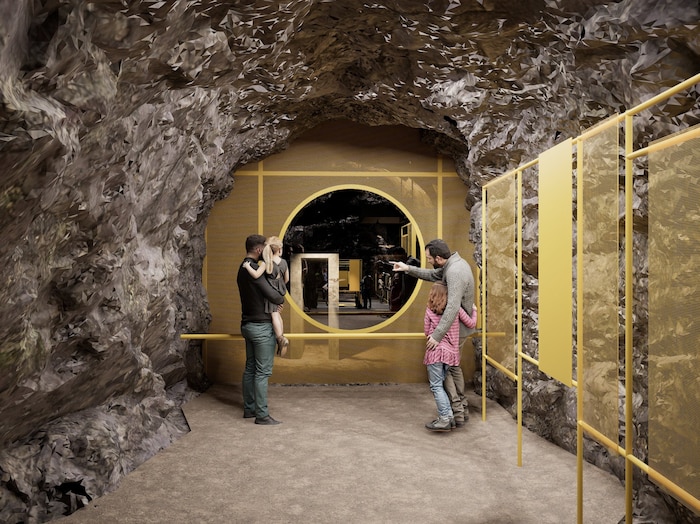 Im alten Stollensystem am Kreuzbergl soll ganzjährig Geschichte sowie Wissenswertes über Fauna ...