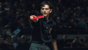 Timothée Chalamet spielt die Hauptrolle in „Marty Supreme“.