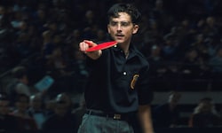 Timothée Chalamet spielt die Hauptrolle in „Marty Supreme“.