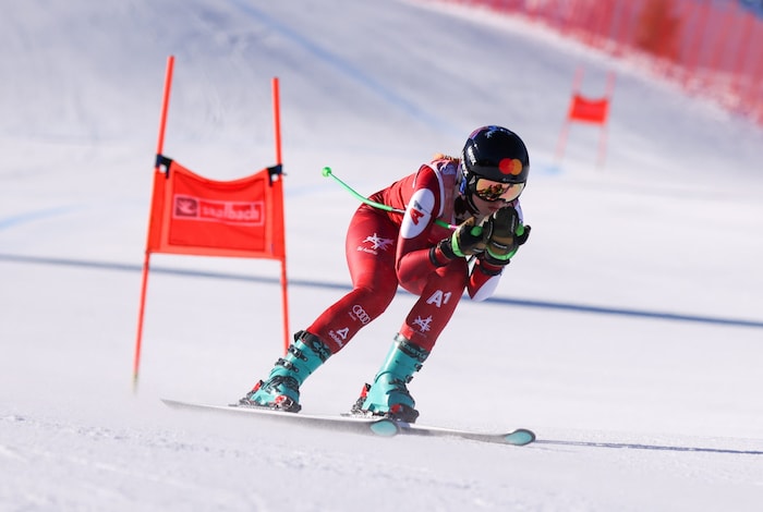Veronika Aigner gewann auch die zweite Abfahrt beim Paraski-Weltcup in Saalbach.