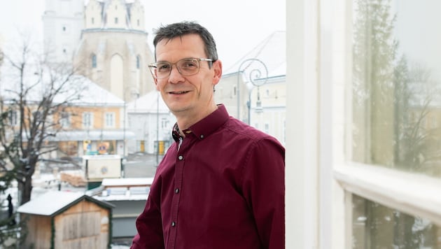 Peter Teix möchte weiterhin Bürgermeister von Neunkirchen bleiben.