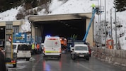 Bereits ab Freitagnachmittag geht es wieder zweispurig durch den Tunnel.
