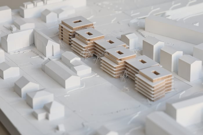 Der geplante Wohnpark AmrasNext mit 170 Wohnungen.