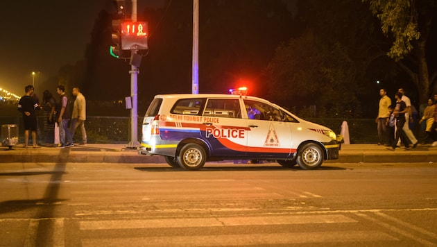 The Indian police are continuing their search for the Austro-Indian (symbolic image).