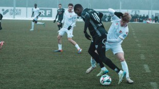 Ousmane Diawara traf beim 3:3 gegen Trencin.