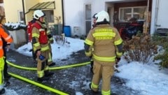 Die Feuerwehr hatte das Feuer rasch im Griff.