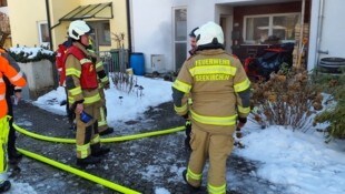 Die Feuerwehr hatte das Feuer rasch im Griff.