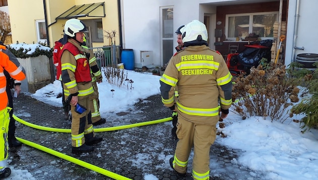 Die Feuerwehr hatte das Feuer rasch im Griff.